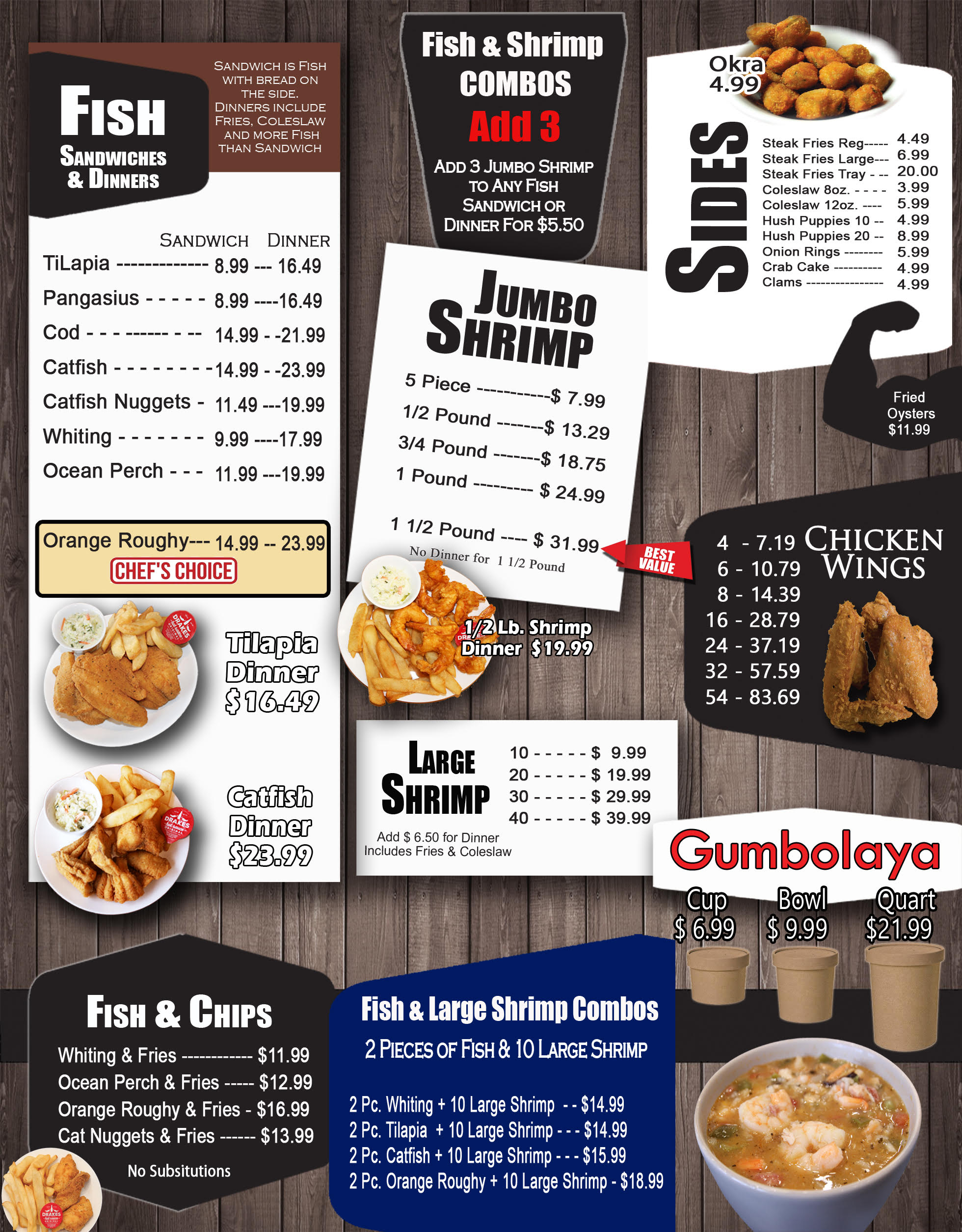 2026 menu